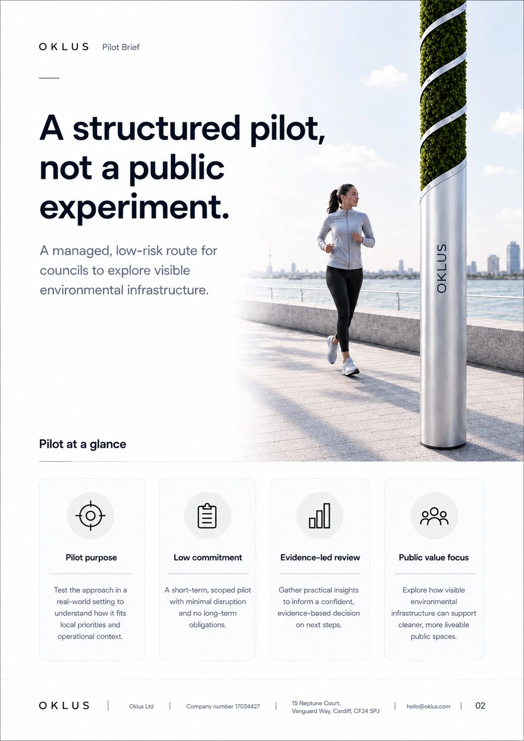 OKLUS Pilot Programme booklet cover